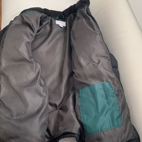 Old Navy Puffer Men’s Jacket Full Zip Pockets Black Coat Size XL - Picture 6 of 8